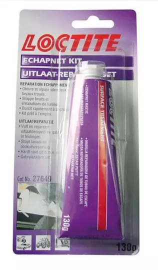 Pate réparation echappement loctite 3499