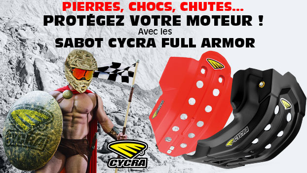20% de remise sur le Sabot Cycra Full Armor Noir