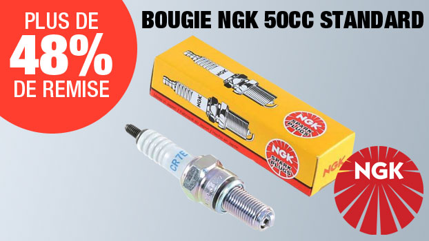 48% de remise sur Bougie NGK 50cc standard