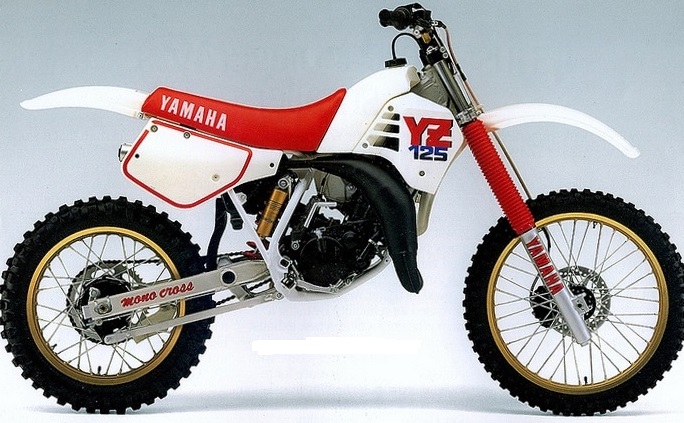 Plaquettes de frein Motos Yamaha YZ 125  Arrière de 1989 à Nc 