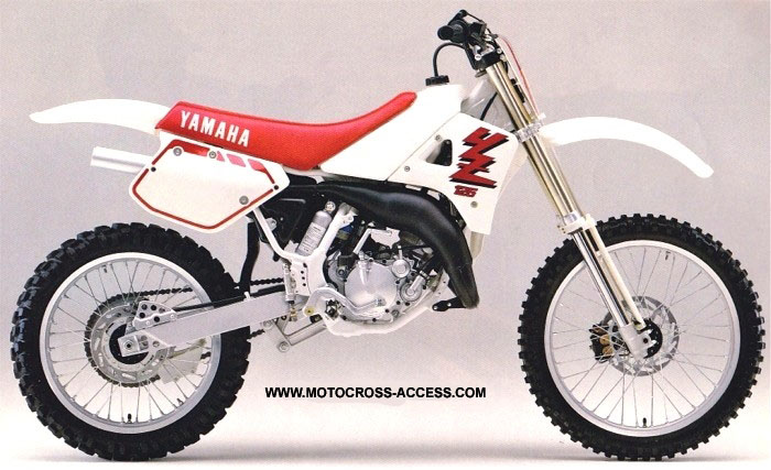 Plaquettes de frein Motos Yamaha YZ 125  Arrière de 1989 à Nc 