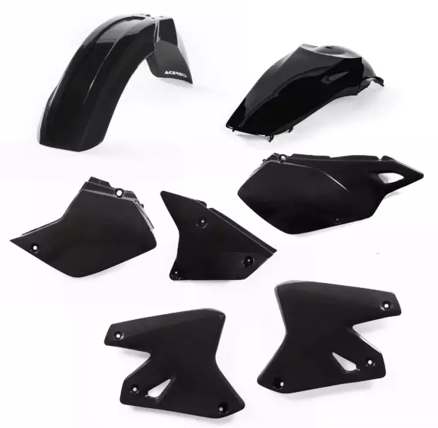 Kit plastique Acerbis noir Moto Trail Suzuki