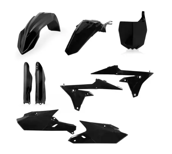 Kit plastique ACERBIS noir complet Yamaha 250 YZ-F