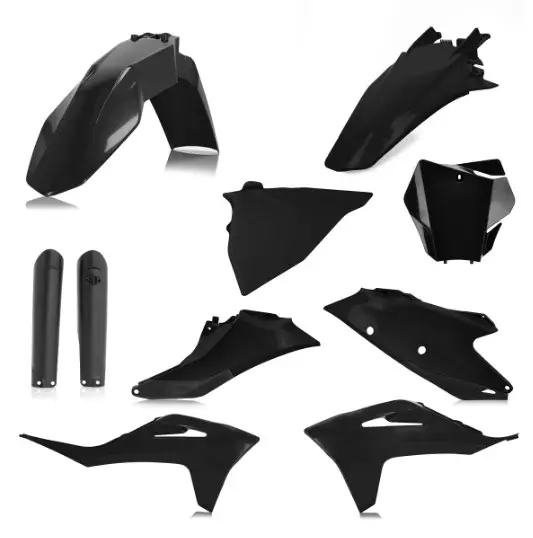 Kit plastique ACERBIS noir complet Gas Gas 350 MC-F