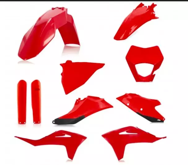 Kit plastique ACERBIS rouge complet Gas Gas 250 EC