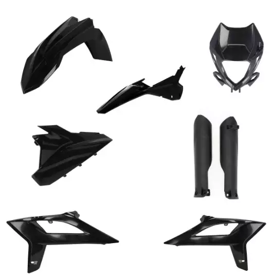 Kit plastique ACERBIS noir complet Beta 480 RR