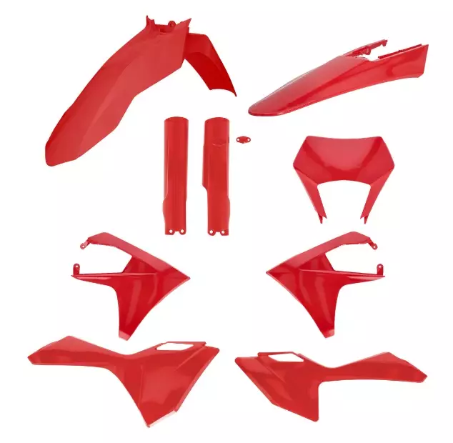 Kit plastique ACERBIS rouge complet Gas Gas 500 EC-F
