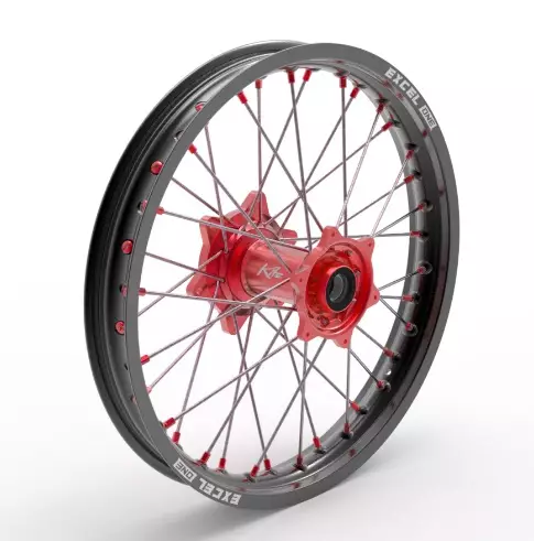 Roue arriere Kite Sport 19x1.85 noir/rouge Gas Gas 350 MC-F