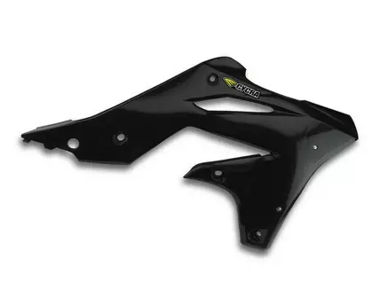 Ouies de radiateur Cycra Powerflow Noir Kawasaki 250 KX-F