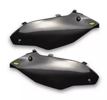 Plaques laterales Cycra Noir Kawasaki 250 KX-F