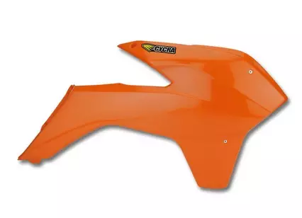 Ouies de radiateur Cycra Powerflow Orange KTM 250 SX-F