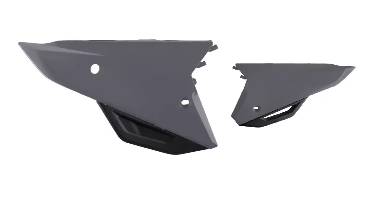 Plaques laterales Polisport Gris Honda 250 CR-F