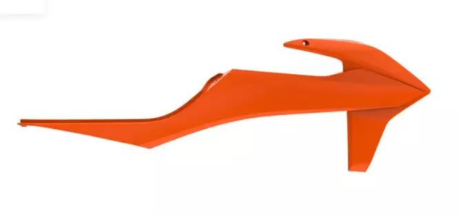 Ouies de radiateurs Polisport Orange KTM 400 EXC-F