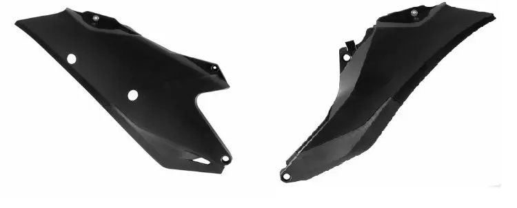 Plaques laterales Polisport Noir Gas Gas 250 MC-F