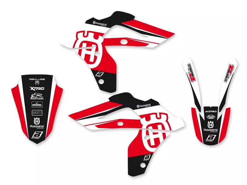 Kit deco Dream 4 Blackbird Husqvarna Husqvarna 125 WR