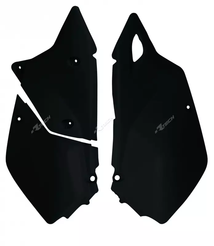 Plaques laterales noir Racetech Moto Trail Suzuki DR-Z 400