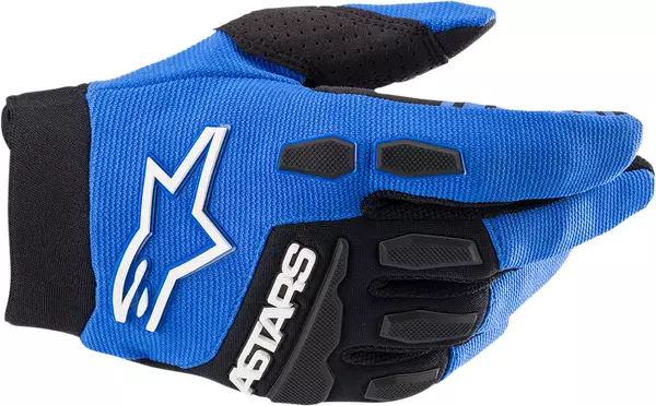 Gants cross enfant Alpinestars Full Bore Bleu