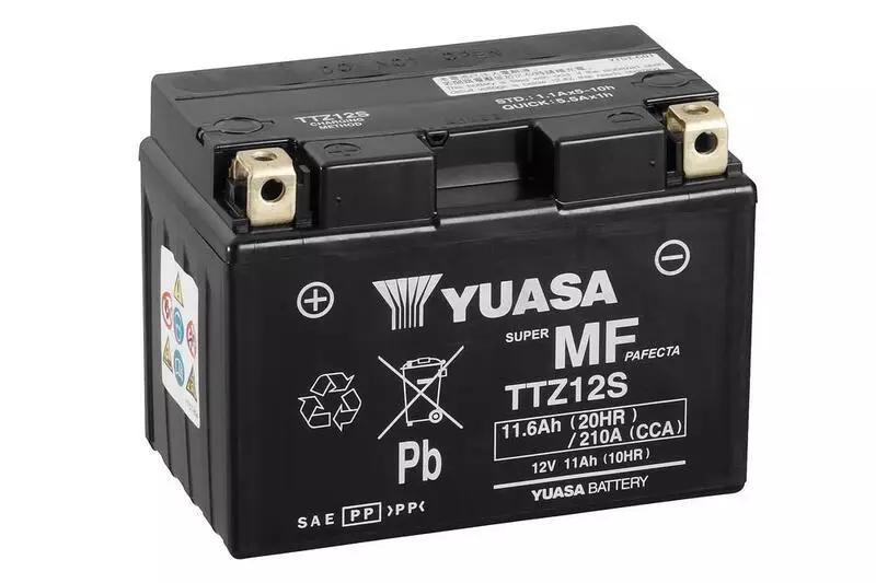 Batterie moto trail YUASA sans entretien avec pack acide HONDA VFR 800 X CROSSRUNNER ABS (RC60)