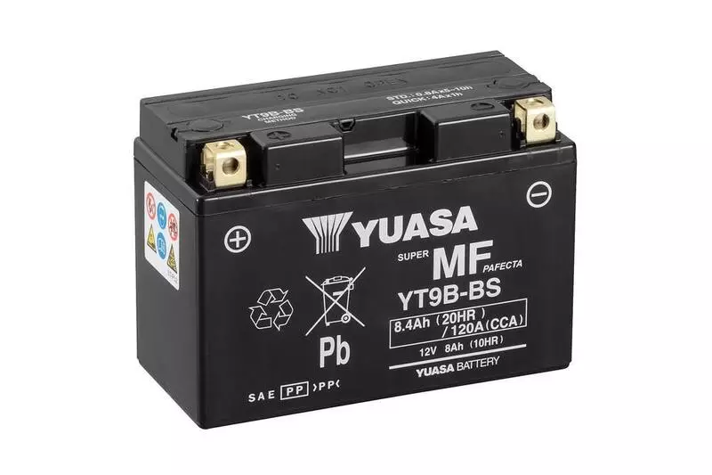Batterie moto trail YUASA sans entretien avec pack acide YAMAHA XT 660 X (DM01)