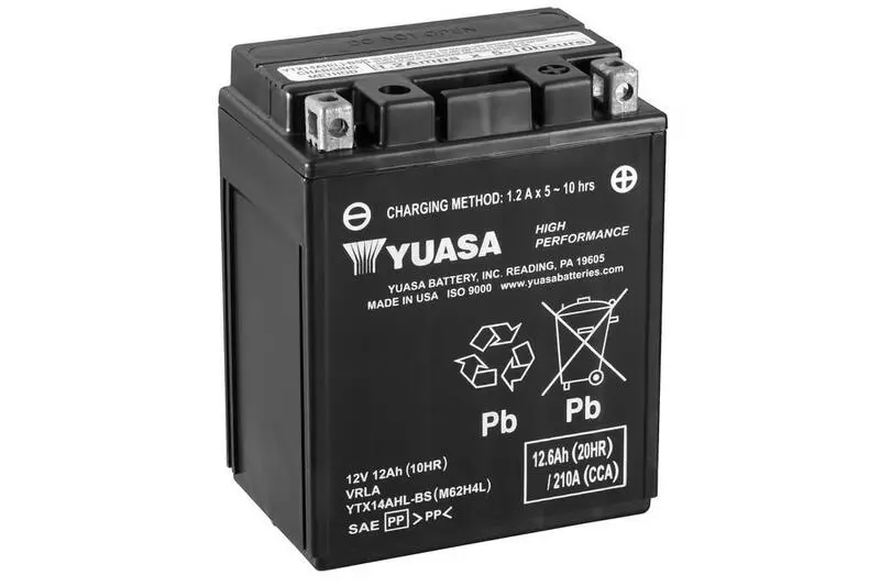 Batterie moto trail YUASA sans entretien avec pack acide TRIUMPH ADVENTURER 900