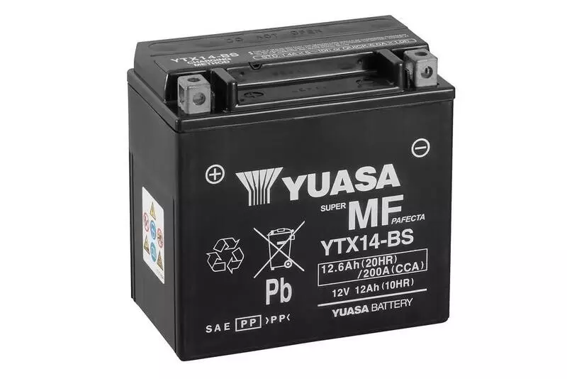Batterie moto trail YUASA sans entretien avec pack acide BMW R 1200 GS ADVENTURE EXCLUSIVE ABS (0A02)