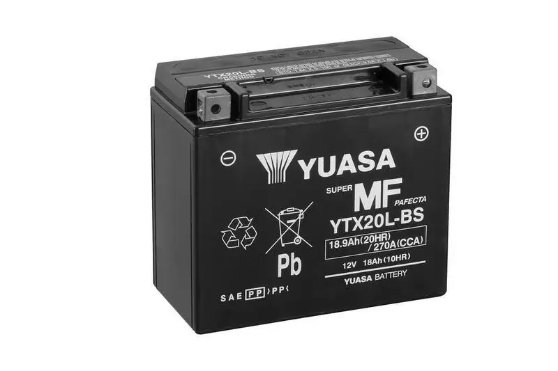 Batterie moto trail YUASA sans entretien avec pack acide TRIUMPH TIGER 1200 EXPLORER XRX ABS