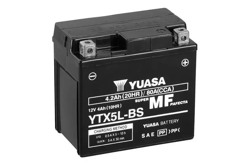 Batterie moto trail YUASA sans entretien avec pack acide HONDA CRF 230 L (MD37)