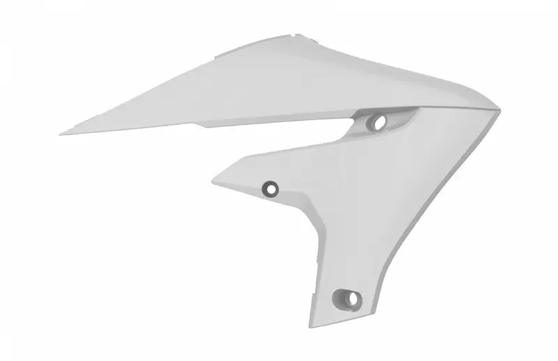 Ouies de radiateurs Polisport Blanc Yamaha 250 YZ-F