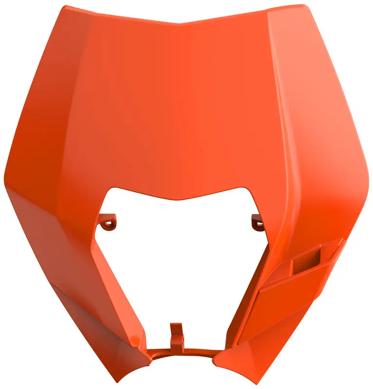 Plaque avant Polisport Orange KTM 250 EXC