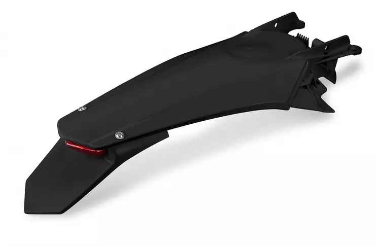 Garde boue arriere enduro UFO noir Gas Gas 300 EC