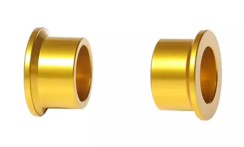 Entretoises roue RFX jaune arriere Suzuki 450 RM-Z