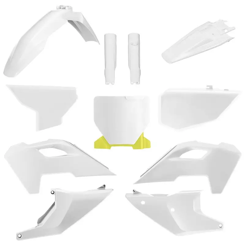 Kit plastique Polisport Blanc Husqvarna 350 FC