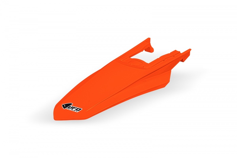 Garde-boue arriere UFO Orange fluo KTM 150 SX