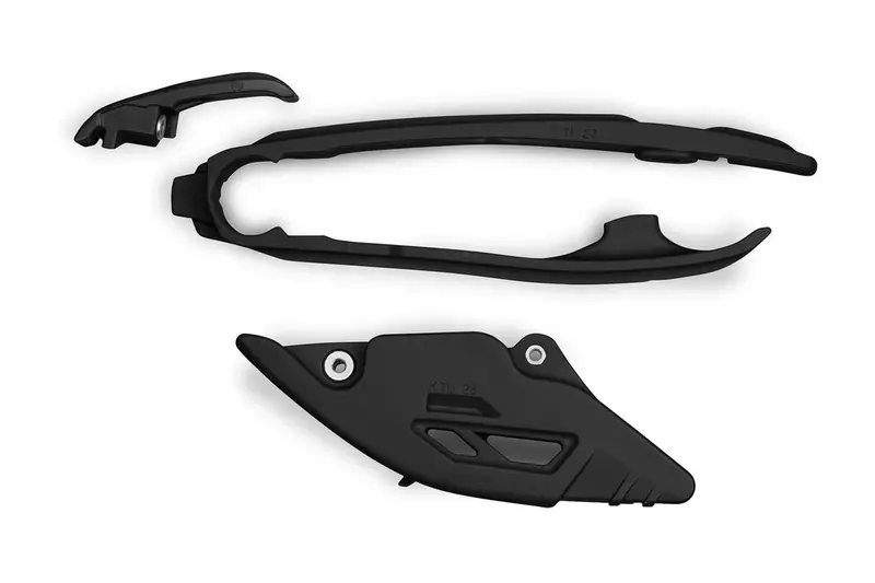 Kit patin bras oscillant et guide chaine UFO noir KTM 500 EXC-F