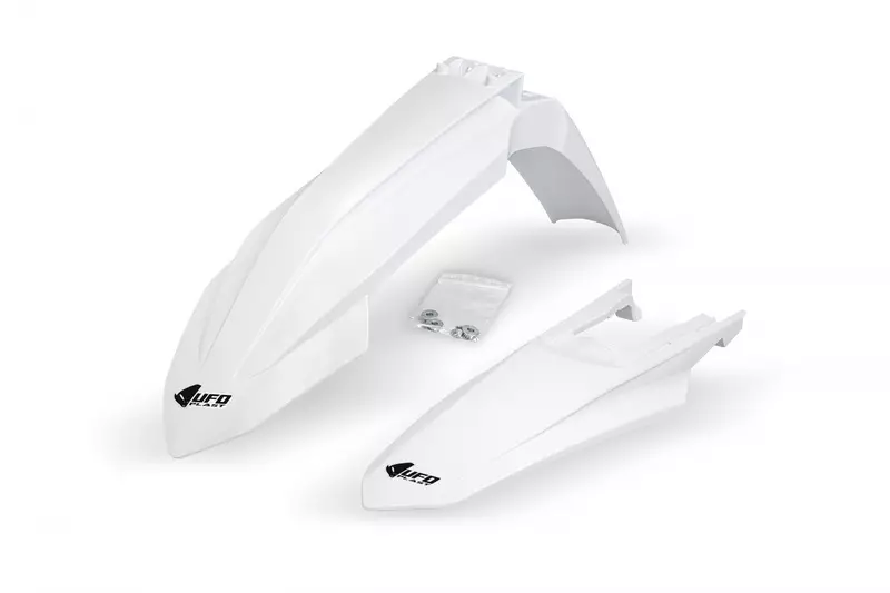 Kit garde boue UFO blanc KTM 250 SX
