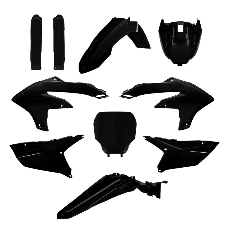 Kit plastique Polisport Noir Yamaha 250 YZ-F
