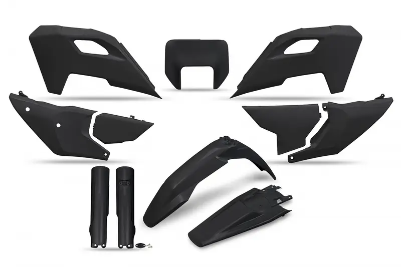 Kit plastique UFO complet noir Husqvarna 250 TE