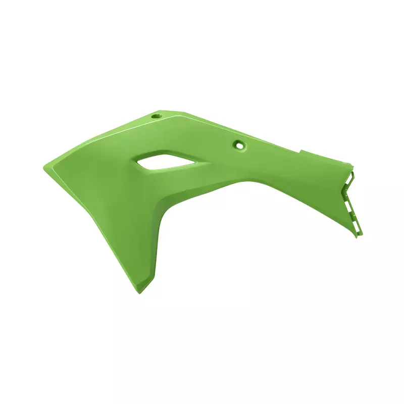 Ouies de radiateurs Polisport Vert Kawasaki 250 KX-F