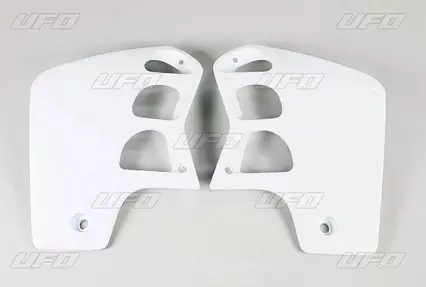 Ouies de radiateur UFO Blanc Honda 500 CR