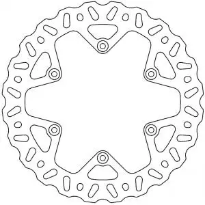 Disque frein Moto Master Nitro Series arriere Fantic 125 XE