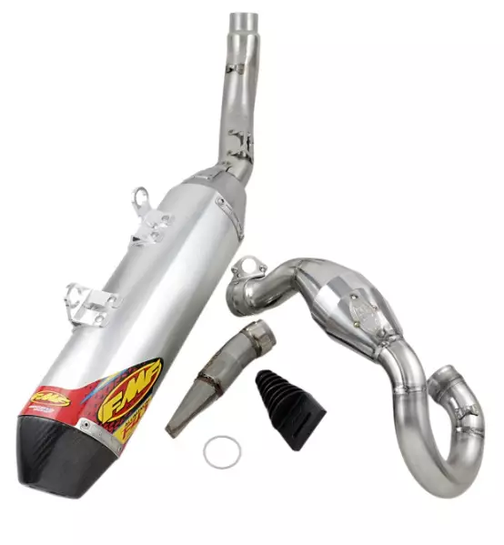 Ligne FMF Factory Megabomb 4.1 RCT Inox/Alu avec embout Carbone Husqvarna 350 FC