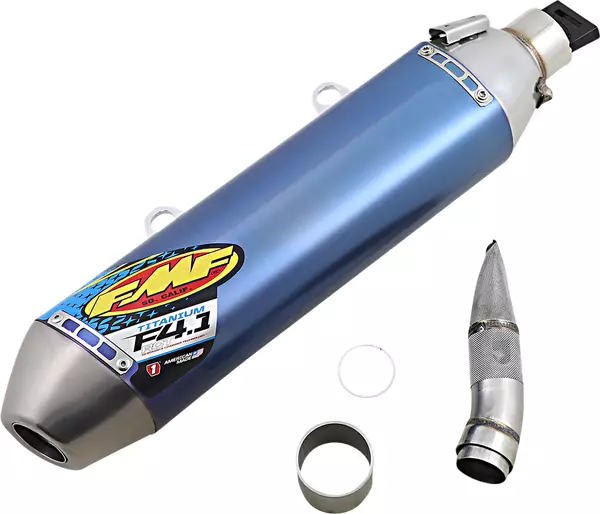 Silencieux 4T FMF Factory 4.1 RCT bleu KTM 350 SX-F