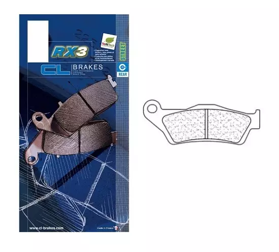 Plaquettes frein arriere CL Brakes RX3 moto trail Ducati Desert X