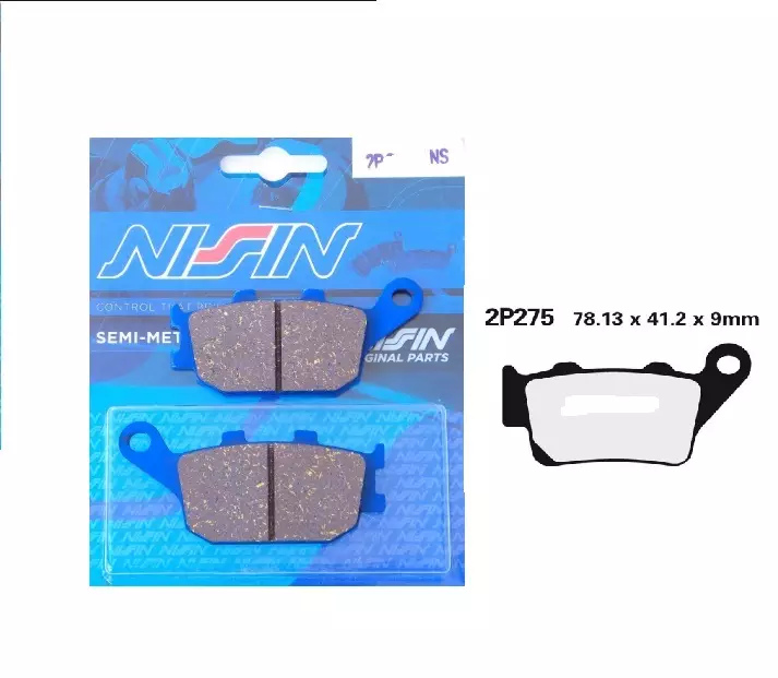 Plaquettes frein arriere NISSIN NS moto trail Yamaha Tenere 700