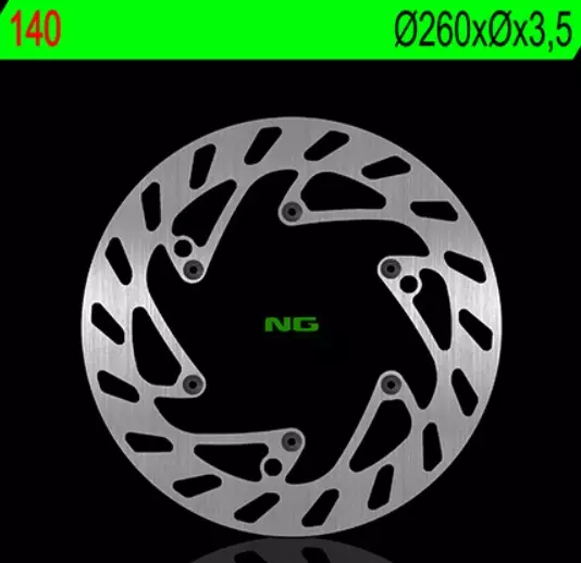 Disque frein avant NG rond KTM 350 EXC-F