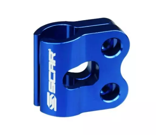 Maintien durite frein avant SCAR bleu Yamaha 250 YZ-F