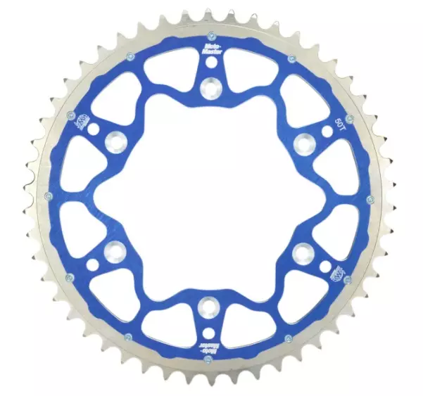 Couronne Moto Master 52 dents Fusion dual bleu Sherco 500 SE-F