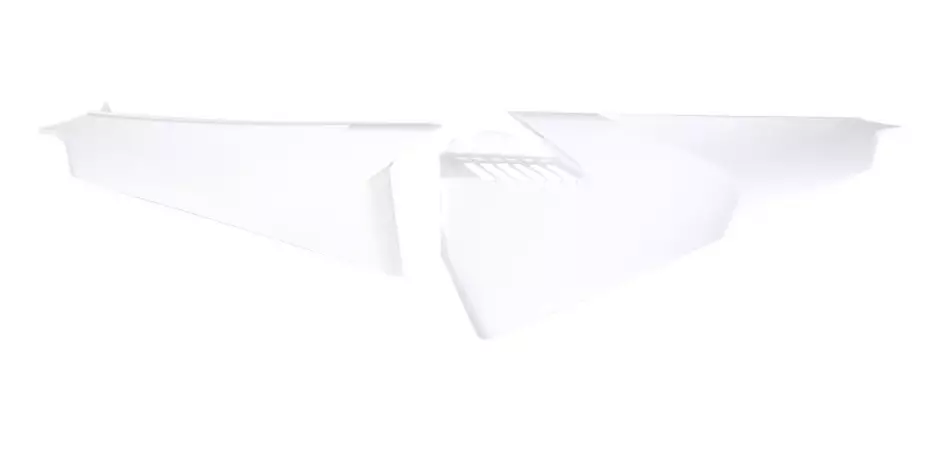 Plaques laterales UFO ventilees blanc Husqvarna 350 FE