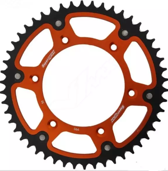Couronne Supersprox Stealth orange 48 dents KTM 250 SX