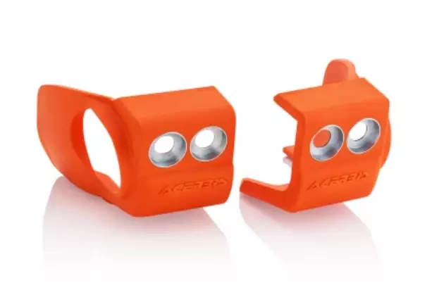 Protection pied fourche ACERBIS orange KTM 125 EXC